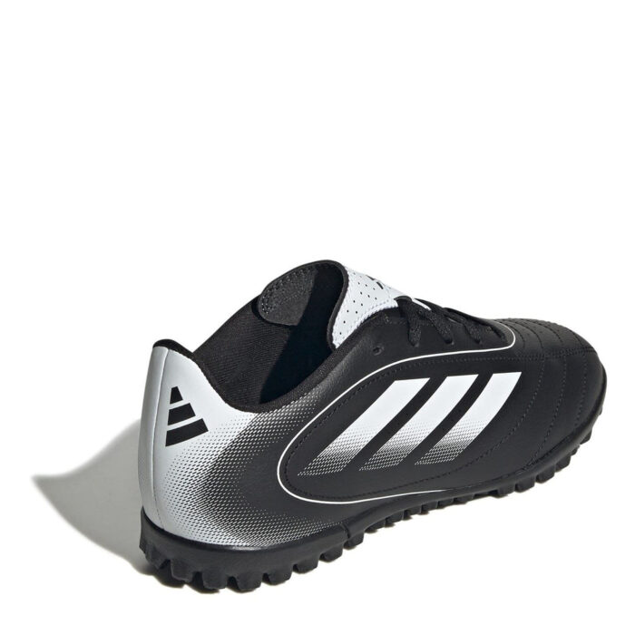adidas Goletto Junior Turf Football Boots – Black/White – view 4