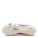 Nike Tiempo Junior Firm Ground Football Boots – Blue/Wht/Pink – view 3