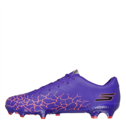 Skechers Skx_01 Gold Firm Ground Football Boots – Purple/Black – view 2