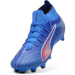 Puma Womens Ultra 5 Firm Ground Football Boots – Blue/White – view 6