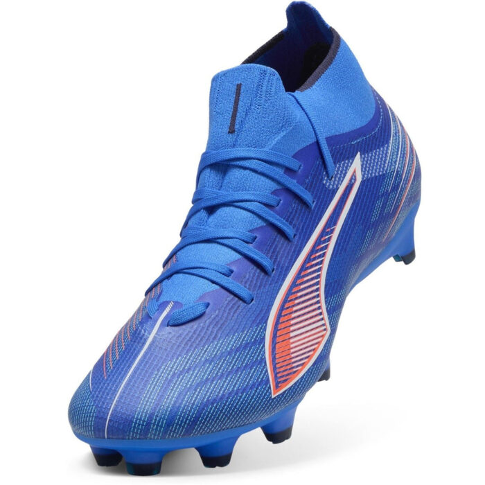 Puma Womens Ultra 5 Firm Ground Football Boots – Blue/White – view 6