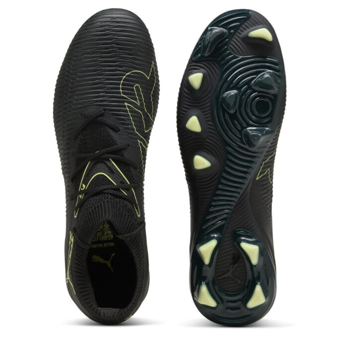 Puma Future 8 Firm Ground Football Boots – Puma Black-Fiz – view 3