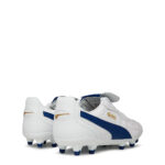 Puma King Cup Firm Ground Football Boots – White/Blue - Image 5