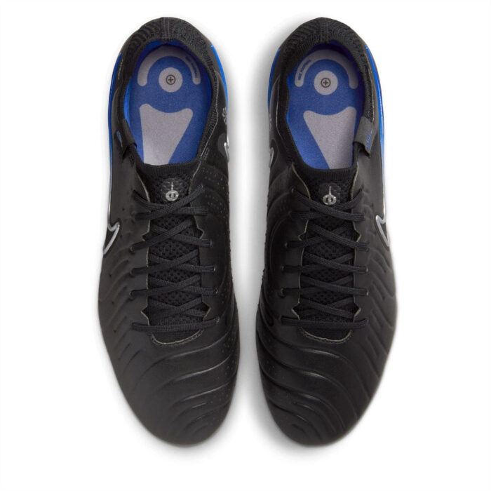 Nike Tiempo Legend 10 Soft Ground Football Boots – .Black/Chrome – view 6