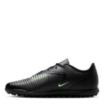 Nike Phantom 6 Low Turf Football Boots – Black/Green – view 2