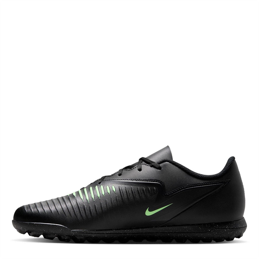 Nike Phantom 6 Low Turf Football Boots – Black/Green – view 2