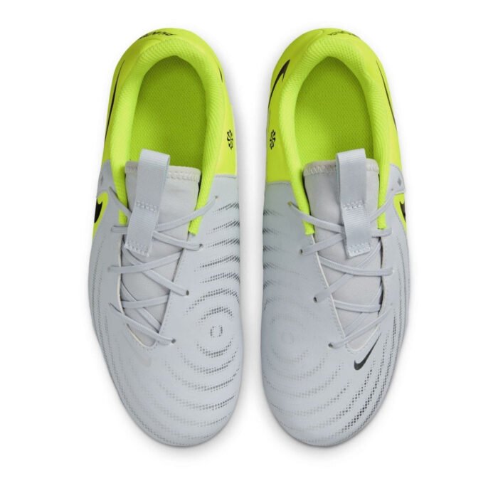 Nike Phantom Gx Ii Junior Firm Ground Football Boots – Silver/Volt – view 5