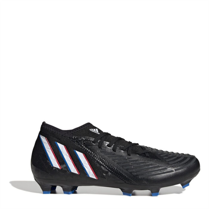 adidas Edge.2 Firm Ground Football Boots – Black/White - Image 7