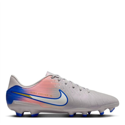 Nike Tiempo Legend 10 Firm Ground Football Boots – Grey/Blue