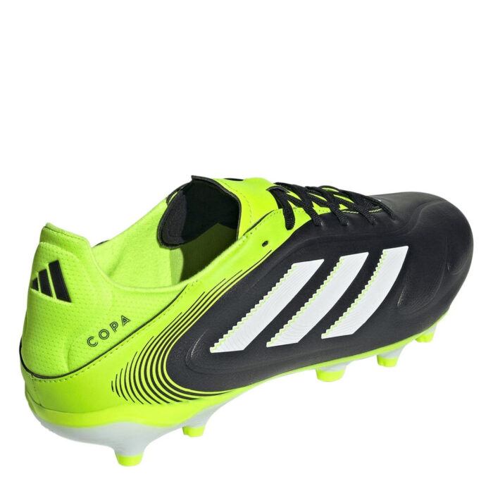 adidas Copa Pure 3 Firm Ground Football Boots – Black/Lemon - Image 4