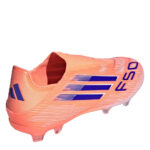 adidas F50 Firm Ground Football Boots – Orange/Blue – view 4