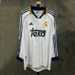 Retro Real Madrid 1998/00 Home Long Sleeve Jersey