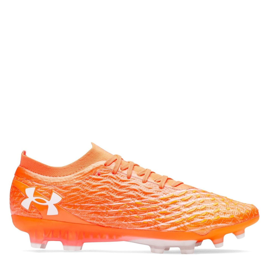 Under Armour Magnetico Firm Ground Football Boots – Orange/White