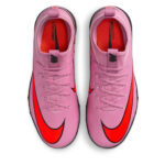 Nike Zoom Mercurial Vapor 16 Junior Turf Football Boots – Pink/Black – view 6