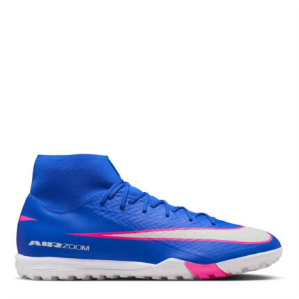 Nike Mercurial Superfly 10 Turf Football Boots – Blue/Wht/Pink