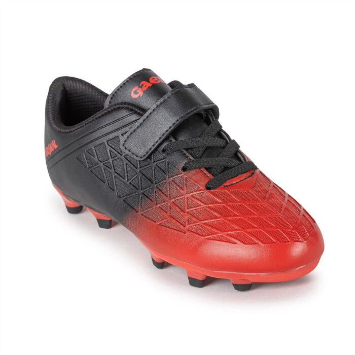 Karakal Gaelic 3 Junior Firm Ground Football Boots – Black/Red – view 3