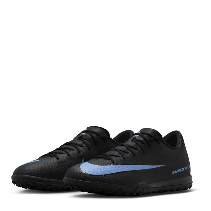 Nike Mens Zoom Mercurial Vapor 16 Turf Football Boots – Black/Blue – view 4