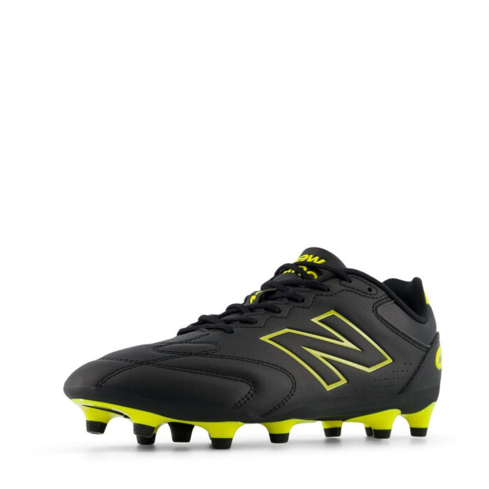 New Balance 442 .3 Firm Ground Football Boots – Black/Yellow - Image 4