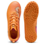 Puma Future 8 Junior Turf Football Boots – Orange/Black – view 3