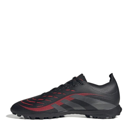 adidas Predator Turf Football Boots – Black/Grey – view 2