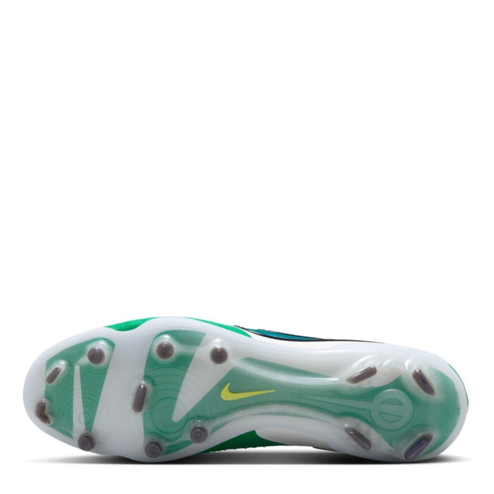 Nike Tiempo Legend 10 Firm Ground Football Boots – Green/Black – view 3