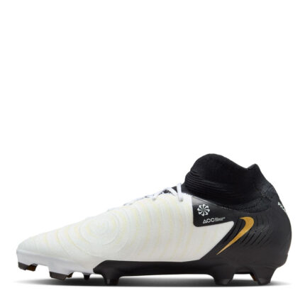 Nike Phantom Luna Ii Firm Ground Football Boots – White/Blk/Gold – view 2