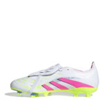 adidas Predator Firm Ground Football Boots – White/Pink – view 8