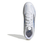adidas F50 Junior Firm Ground Football Boots – White/Silver – view 5
