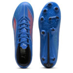 Puma Ultra 6 Firm Ground Football Boots – Blue/White – view 3
