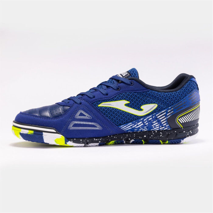 Joma Mundial Leather Indoor Football Boots – Royal Blue – view 2