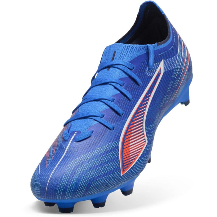 Puma Ultra 6 Firm Ground Football Boots – Blue/White – view 6