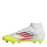 adidas Womens F50 Firm Ground Football Boots – White/Red – view 2
