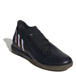 adidas Predator Edge .3 Unisex Indoor Football Boots – Black/White – view 3