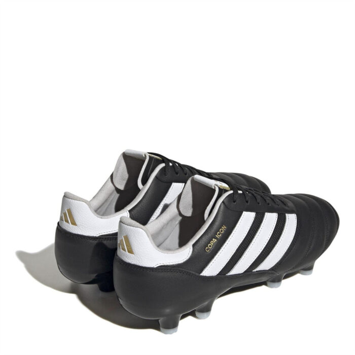 adidas Copa Icon Firm Ground Football Boots – Black/Wht/Gold - Image 4