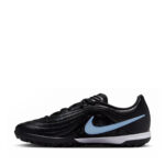Nike Junior Turf Football Boots – Black/Blue – view 2