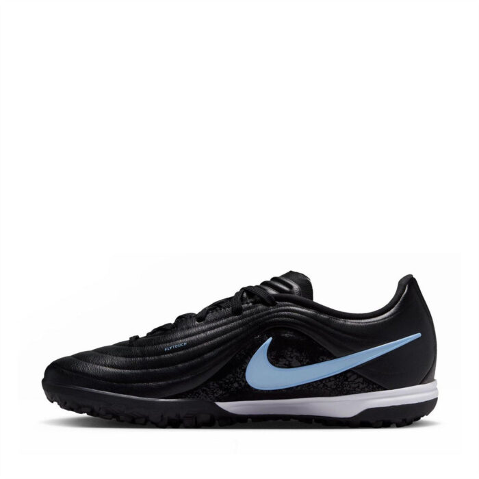 Nike Junior Turf Football Boots – Black/Blue – view 2