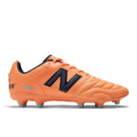 New Balance 442 V2 Firm Ground Football Boots – Orange/Navy – view 2