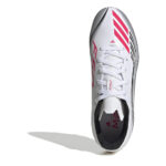 adidas F50 Junior Firm Ground Football Boots – White/Red – view 5