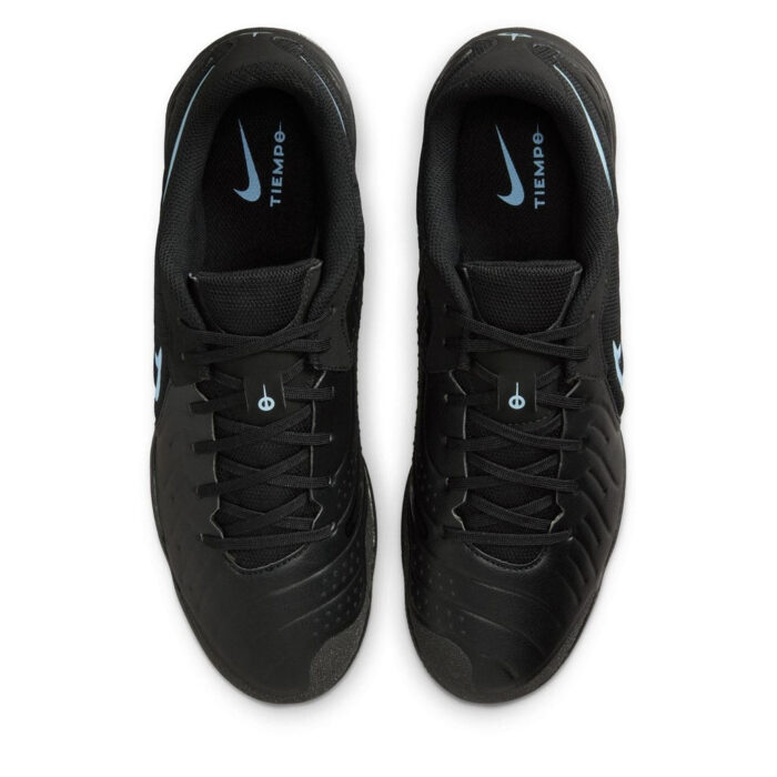 Nike Tiempo Legend 10 Indoor Football Boots – Black/Black - Image 6