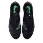 Nike Phantom 6 Low Soft Ground Football Boots – Black/Green - Image 6
