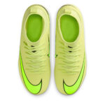 Nike Mercurial Superfly 10 Junior Firm Ground Football Boots – Volt/Crimson – view 6