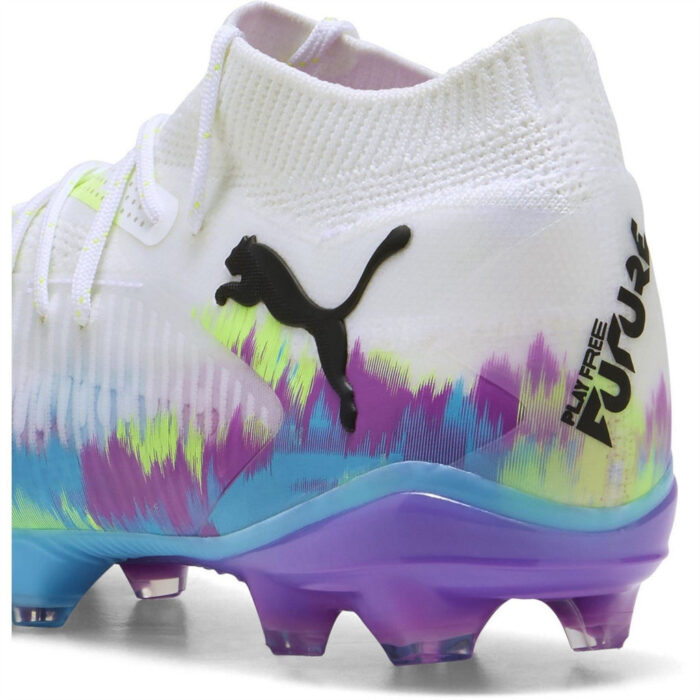 Puma Womens King Firm Ground Football Boots – White/Multi – view 5