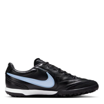 Nike Tiempo Ligera Turf Football Boots – Black/Blue