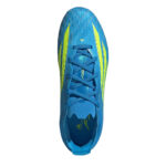 adidas F50 Junior Firm Ground Football Boots – Blue/Yellow – view 5