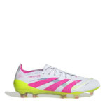 adidas Predator Firm Ground Football Boots – White/Pink