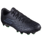 Skechers Skx_01 Gold Firm Ground Football Boots – Black/Silver