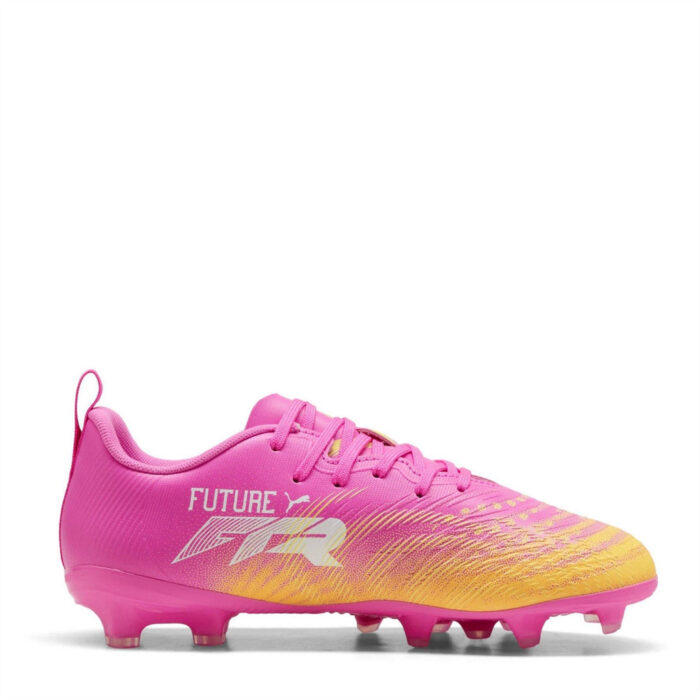Puma Future 9 Junior Firm Ground Football Boots – Poison Pink – view 4