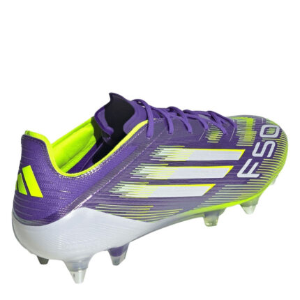 adidas F50 Soft Ground Football Boots – Purple/White