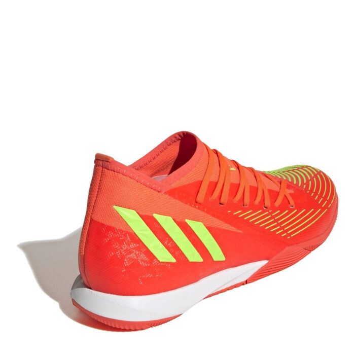 adidas Predator Edge .3 Unisex Indoor Football Boots – Red/Green/Blk – view 4
