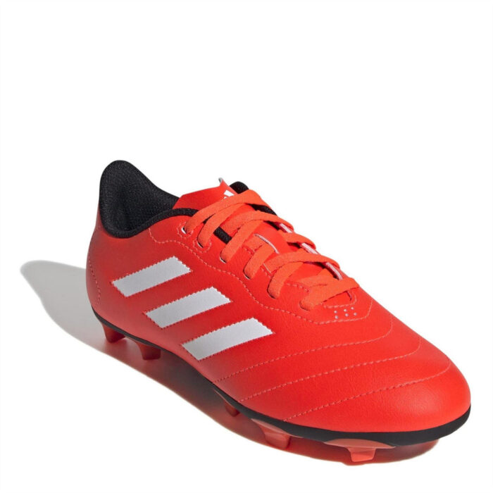 adidas Goletto Viii Junior Firm Ground Football Boots – Red/White - Image 3